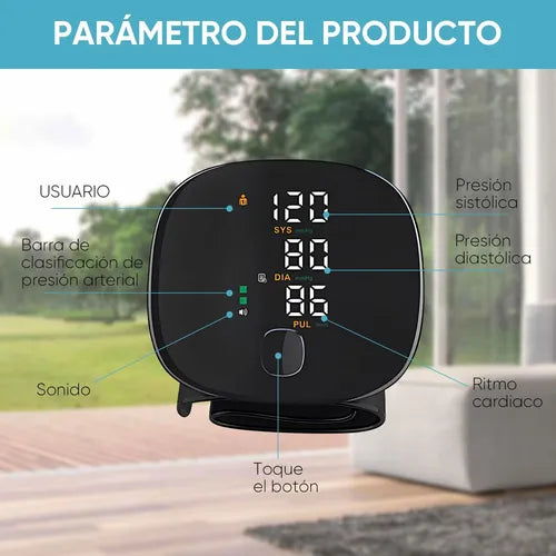 Tensiometro Toma Presion Digital